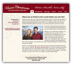 Unwin Chiropractic & Wellness Center Website